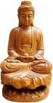 Buddha Camphor Wood 19"